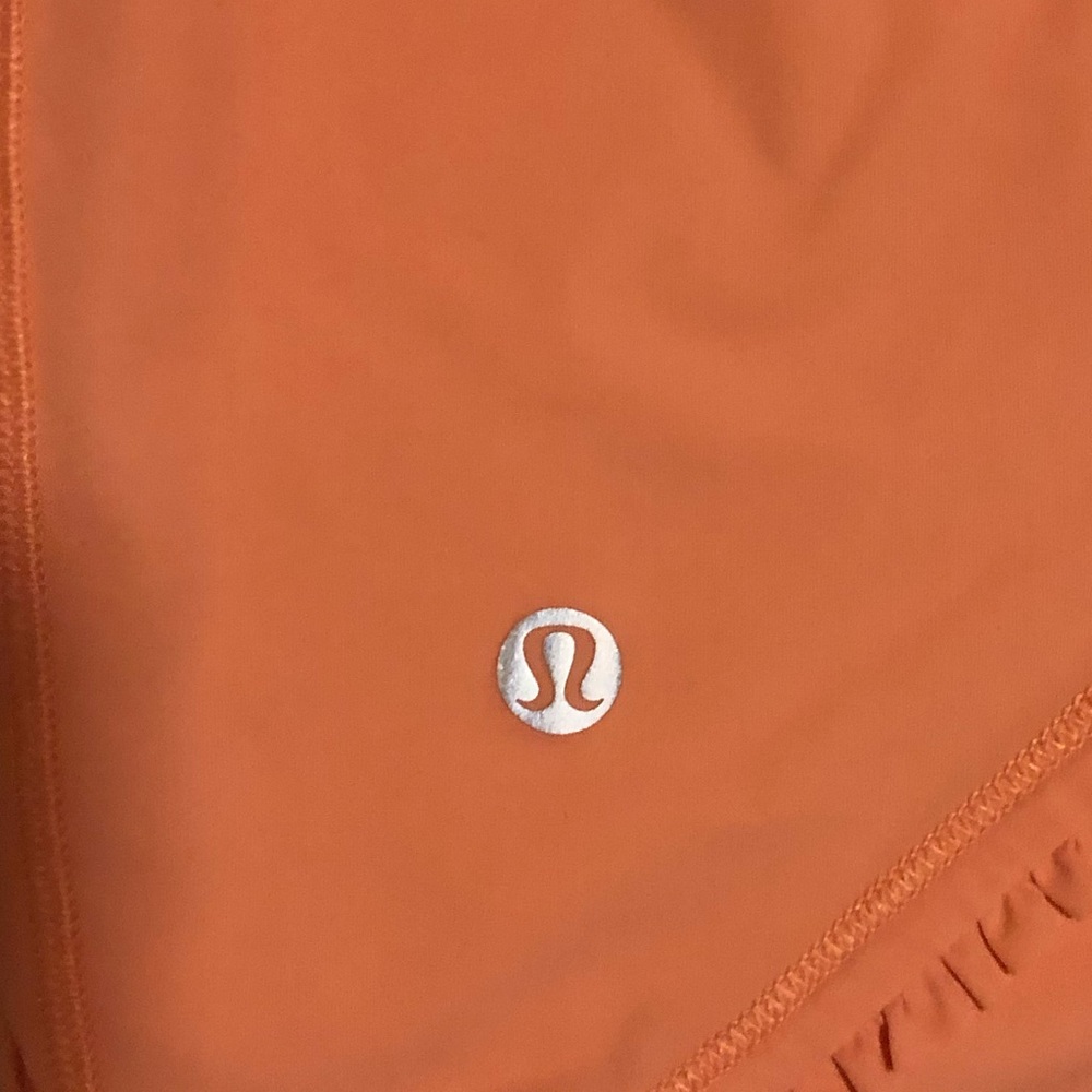 Lululemon pink cross cross muscle crop
